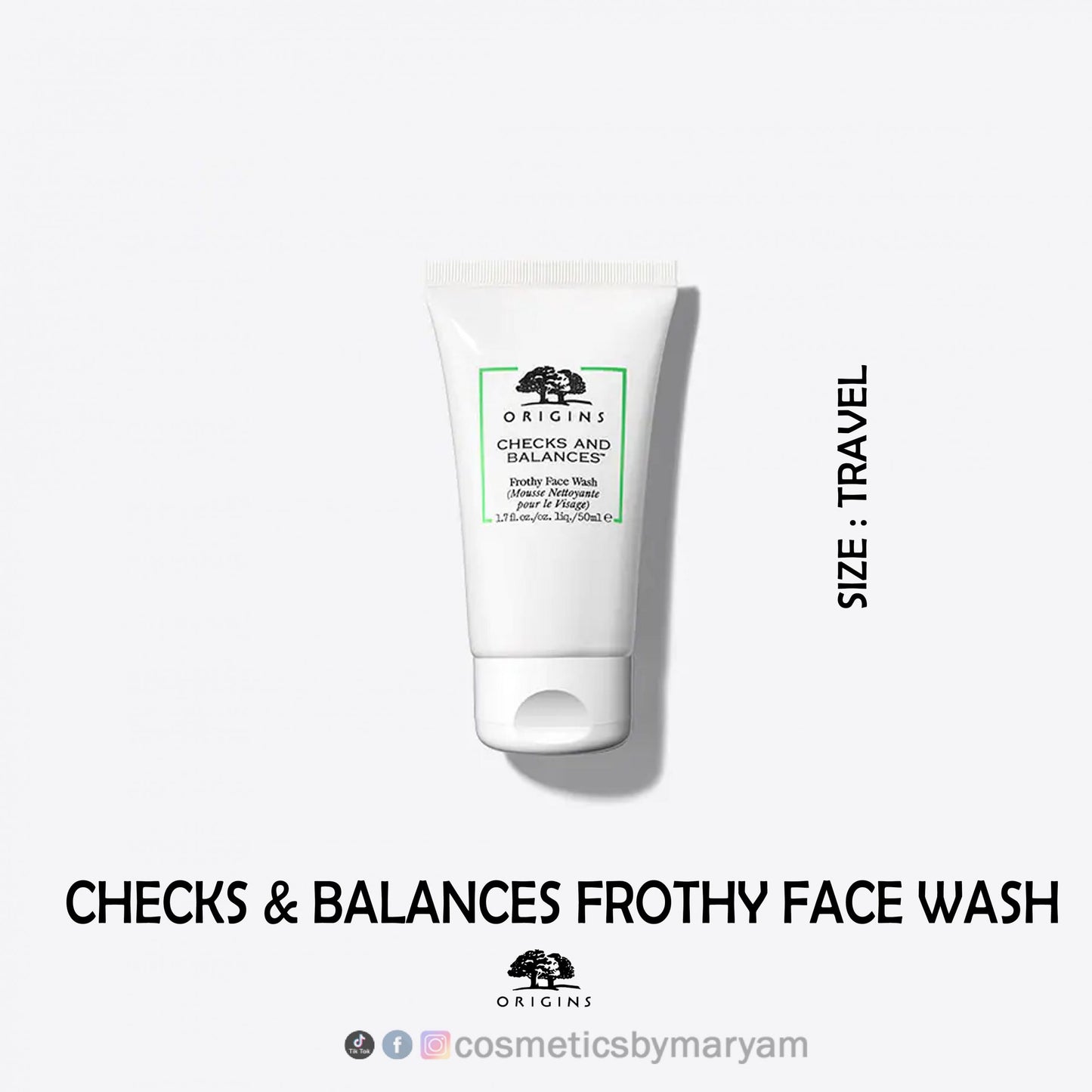 Origins Checks & Balances Frothy Face Wash