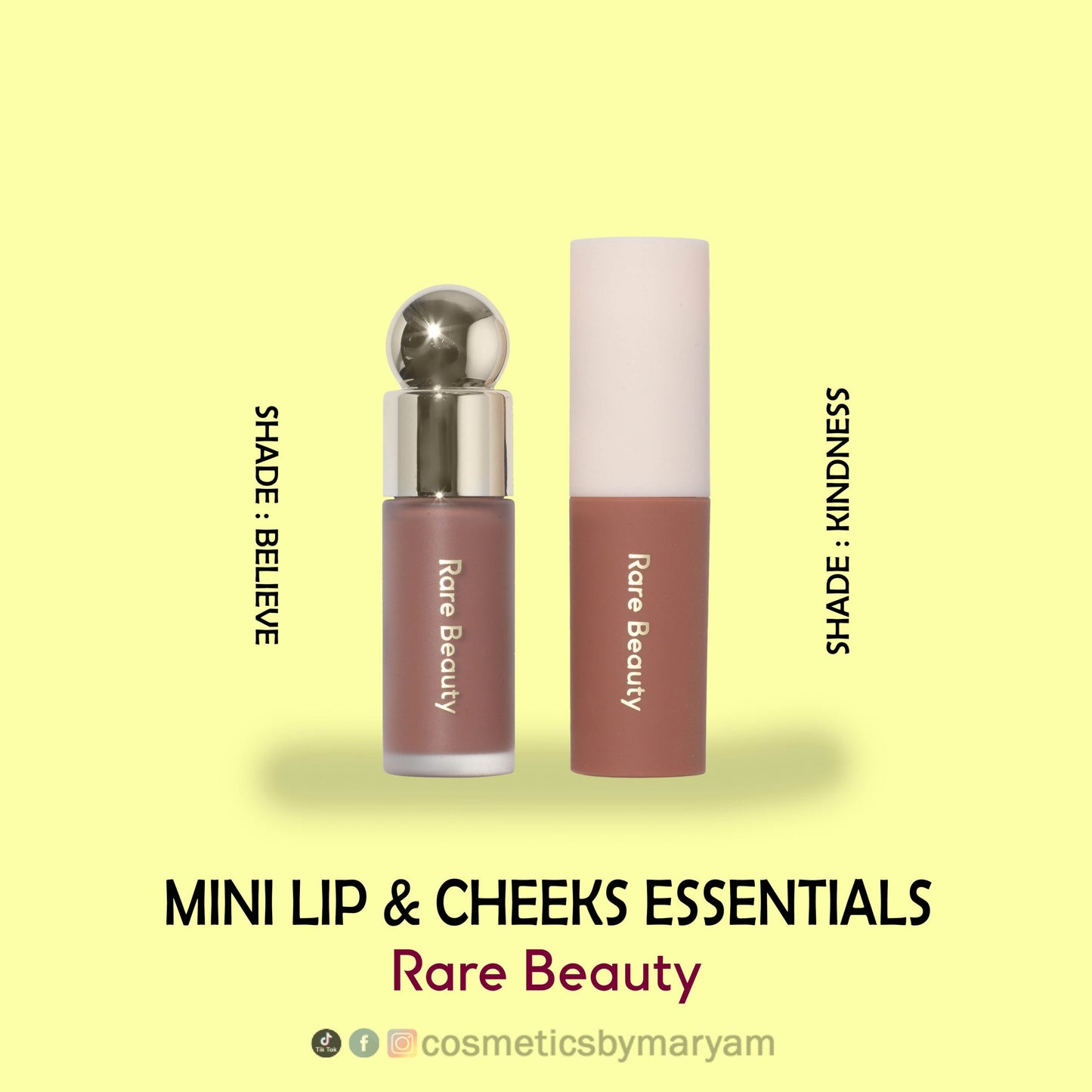 Rare Beauty Mini Lips & Cheeks Essentials