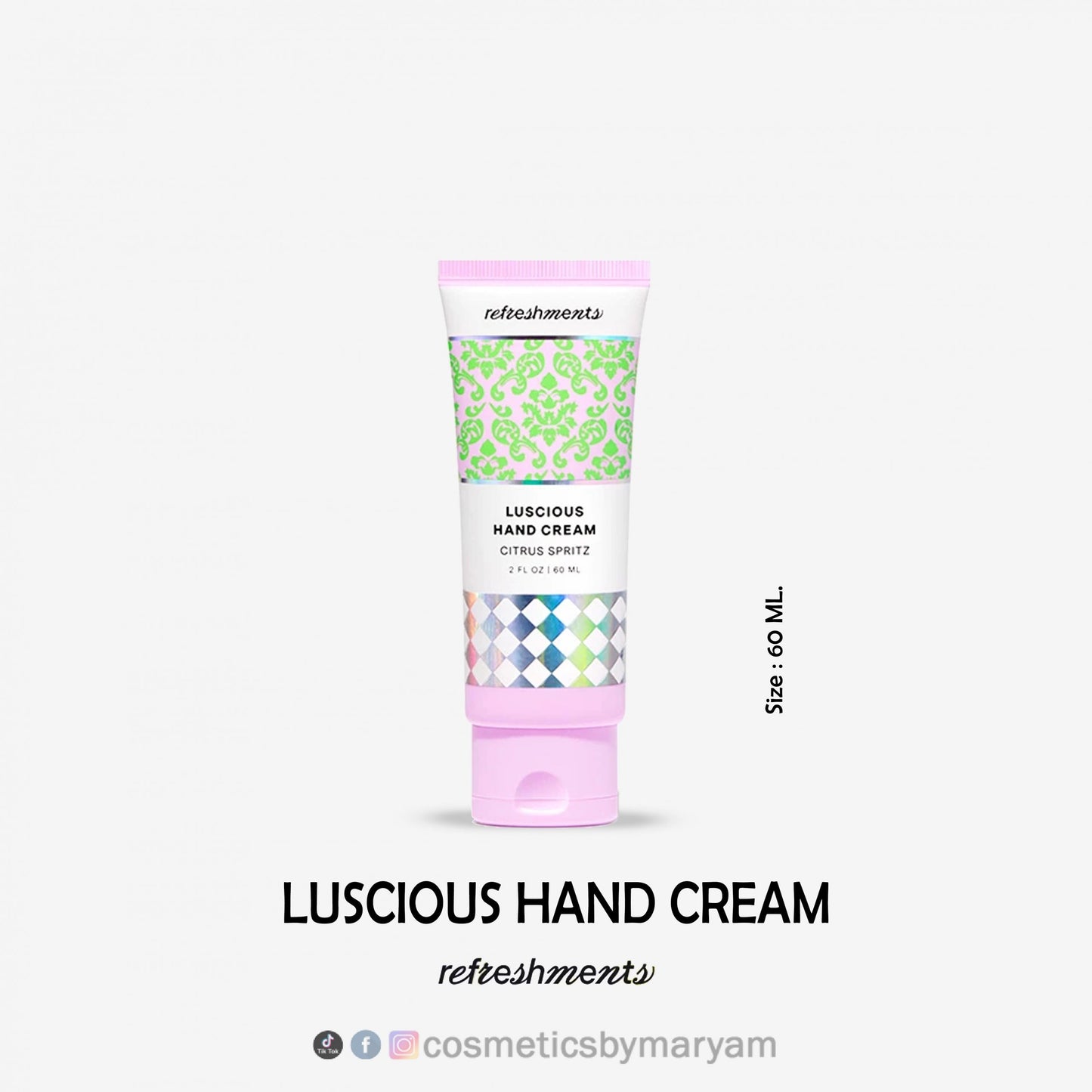 Refreshments - Luscious Hand Cream