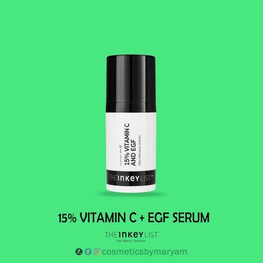 The Inkey List 15% Vitamin C + EGF Serum