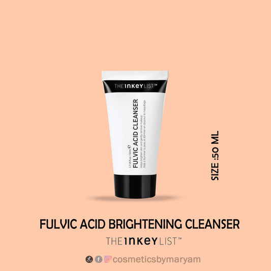 The Inkey List Fulvic Acid Brightening Cleanser